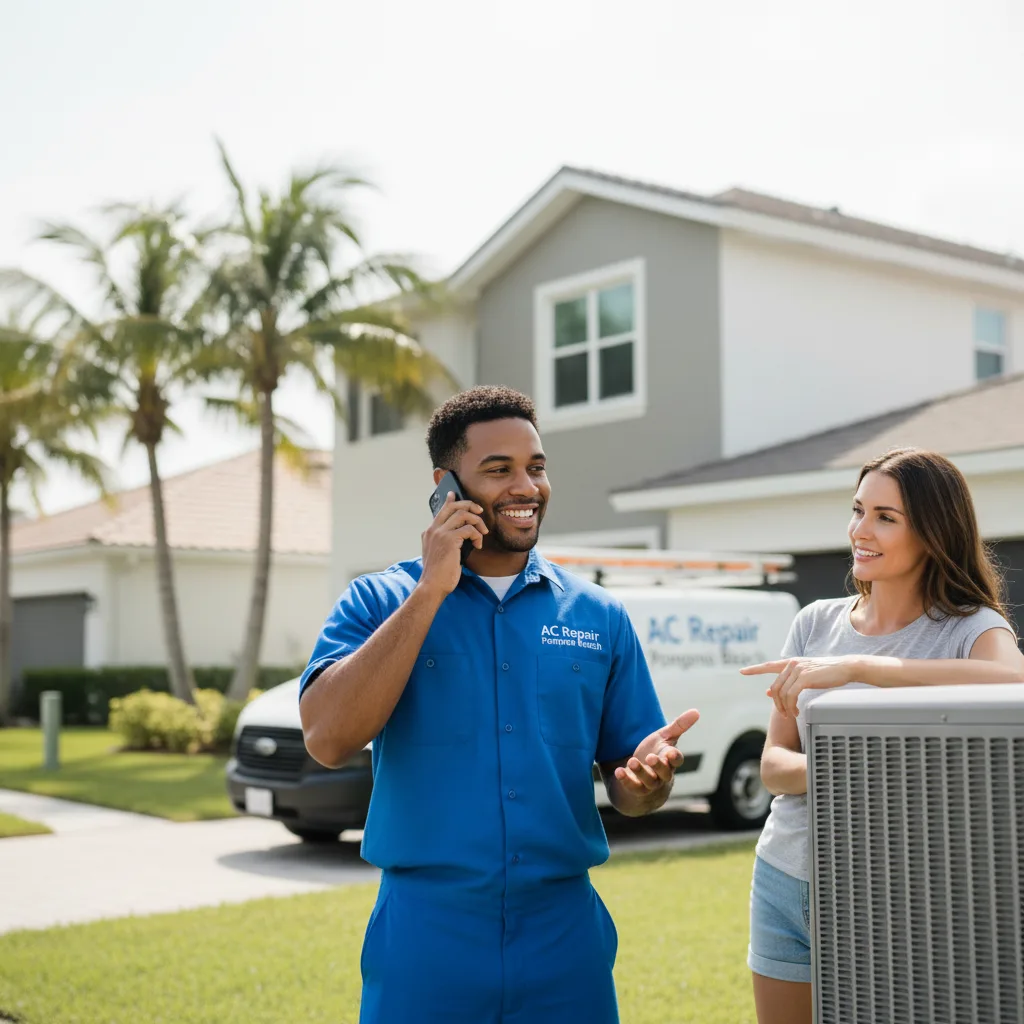 AC Repair Pompano Beach customer support in Sunland
